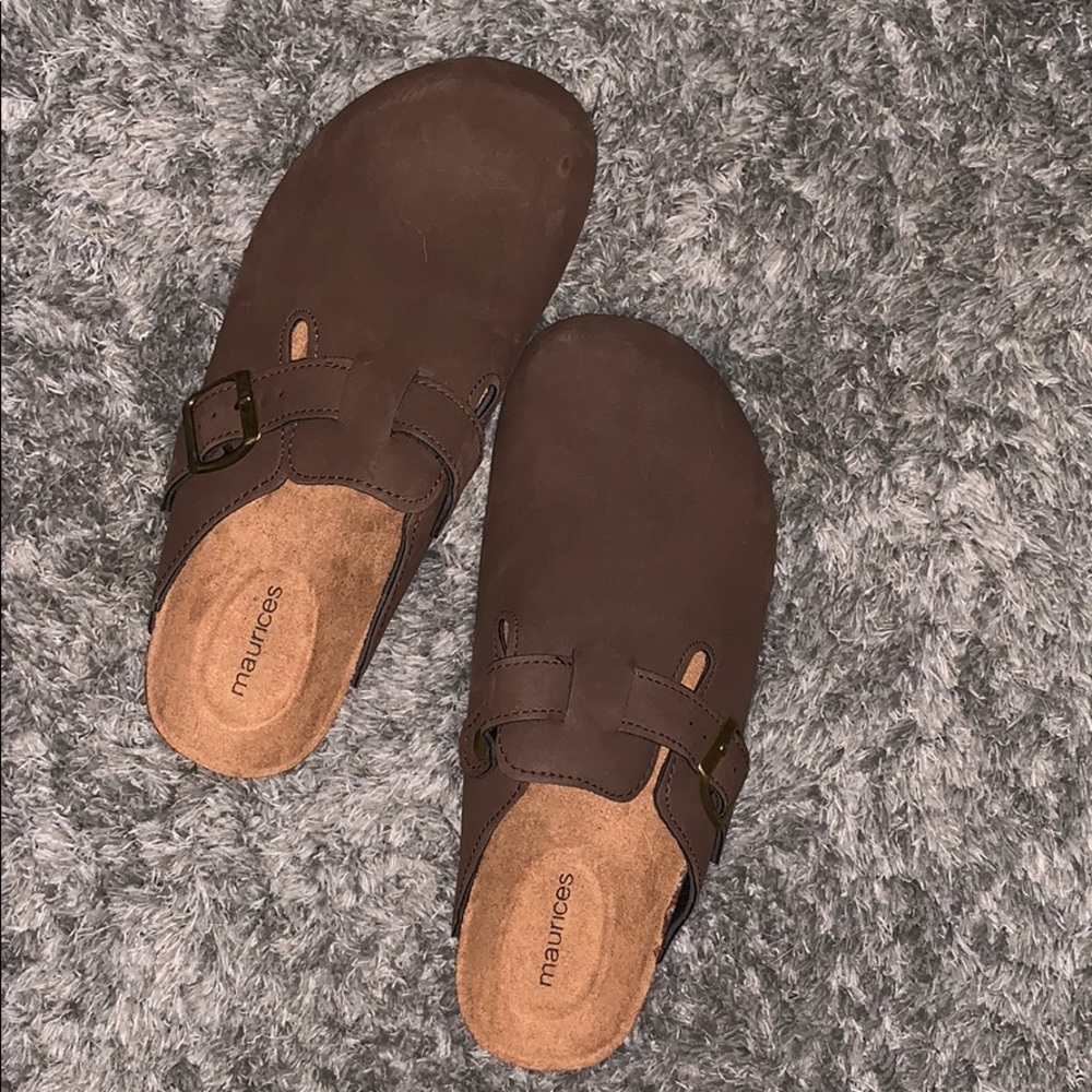 Maurice’s slide on Harmony shoes